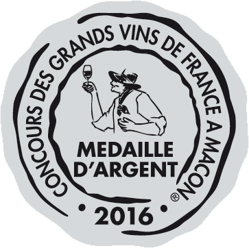 Médaille d’Argent – Clef de St Thomas – Blanc – Millésime 2015