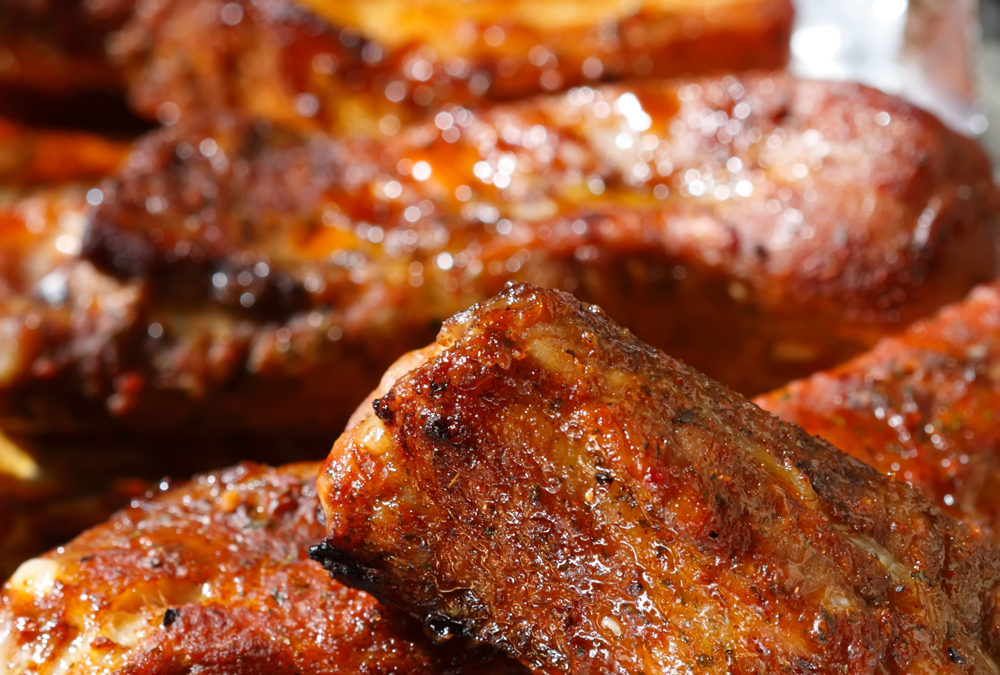 Lamb noisettes with figs