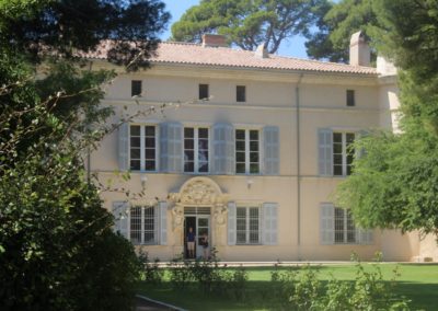 Tournage de la série Kaïn au Château Calissanne