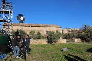 Tournage de la série Kaïn au Château Calissanne