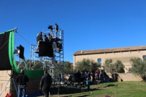 Tournage de la série Kaïn au Château Calissanne