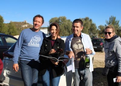 Tournage de la série Kaïn au Château Calissanne