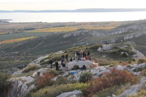 Tournage de la série Kaïn au Château Calissanne