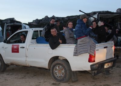 Tournage de la série Kaïn au Château Calissanne