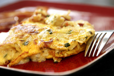 Omelette froide