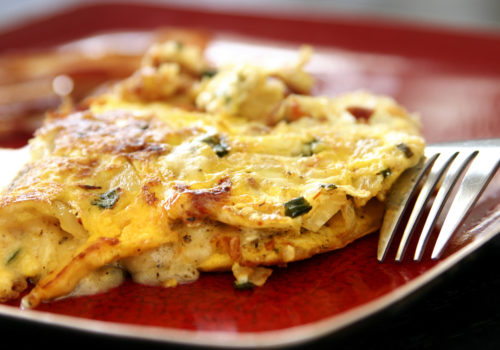 Omelette froide