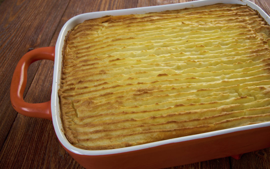 Hachis parmentier au canard