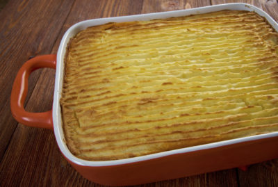 Hachis parmentier au canard