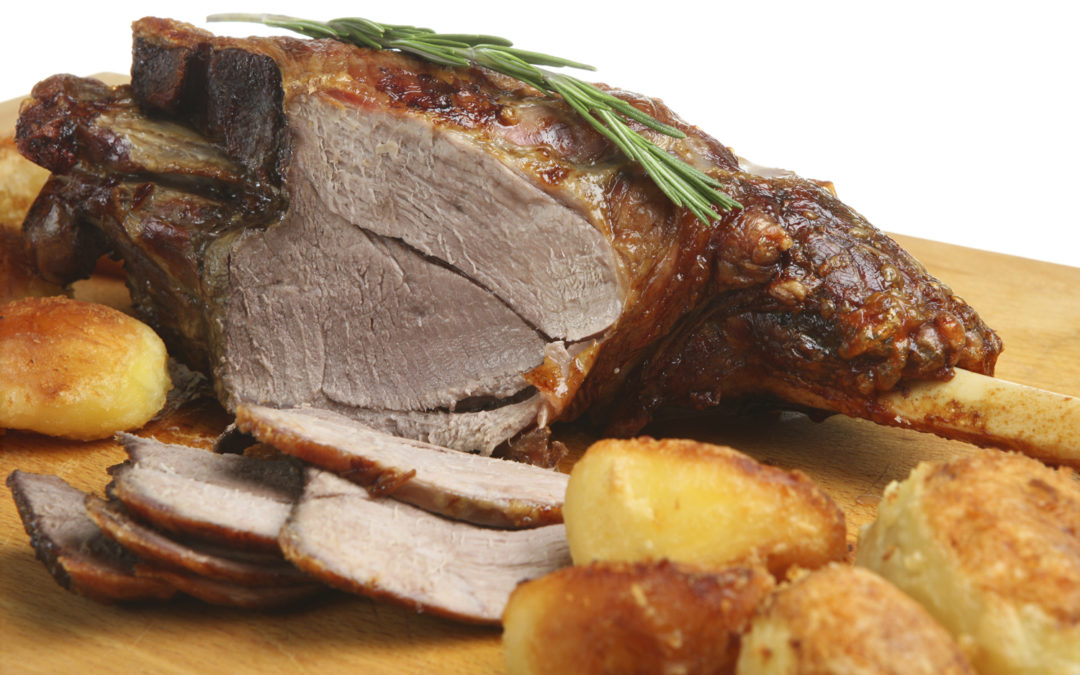 Marinated lamb shoulder