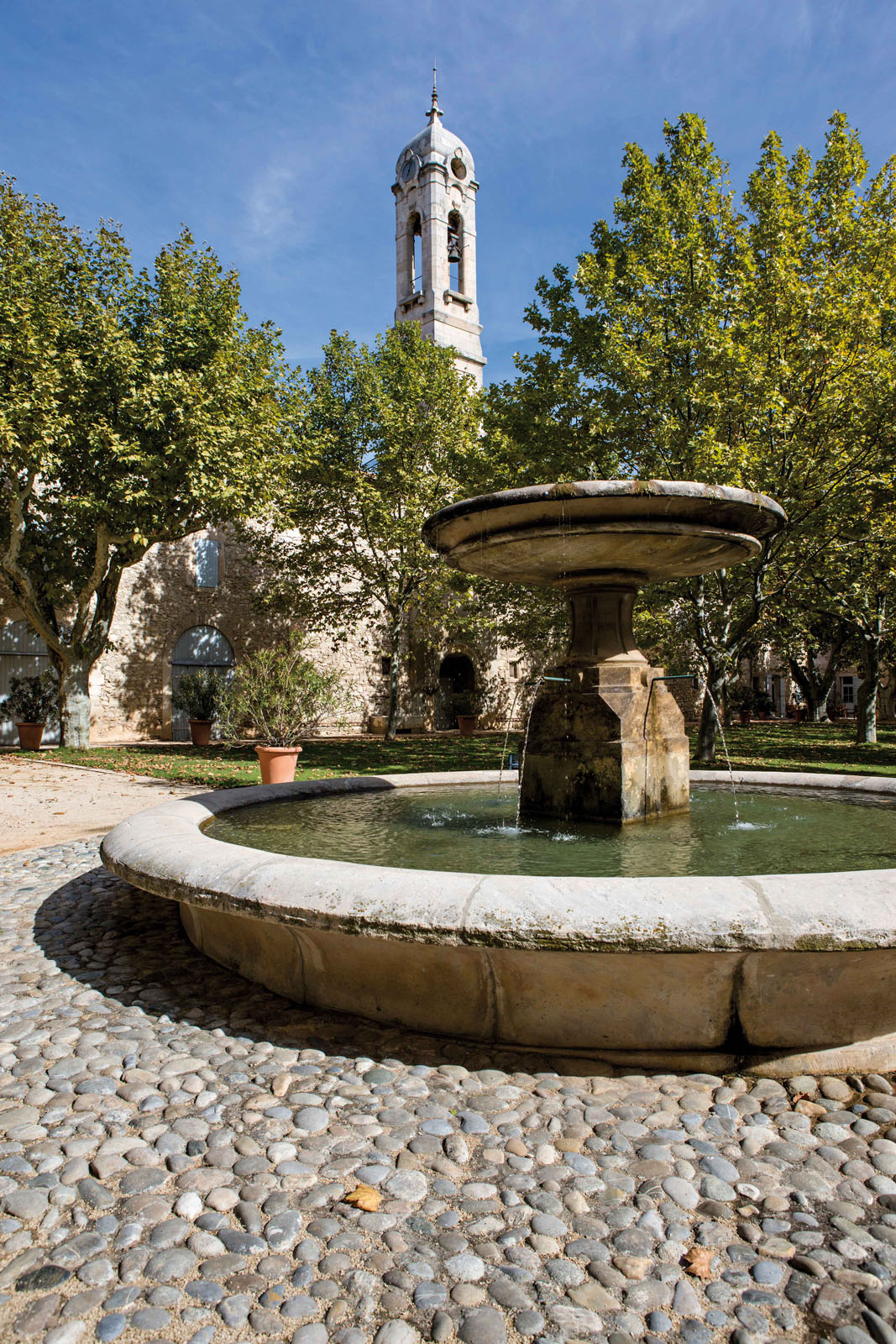 La fontaine du Château Calissanne