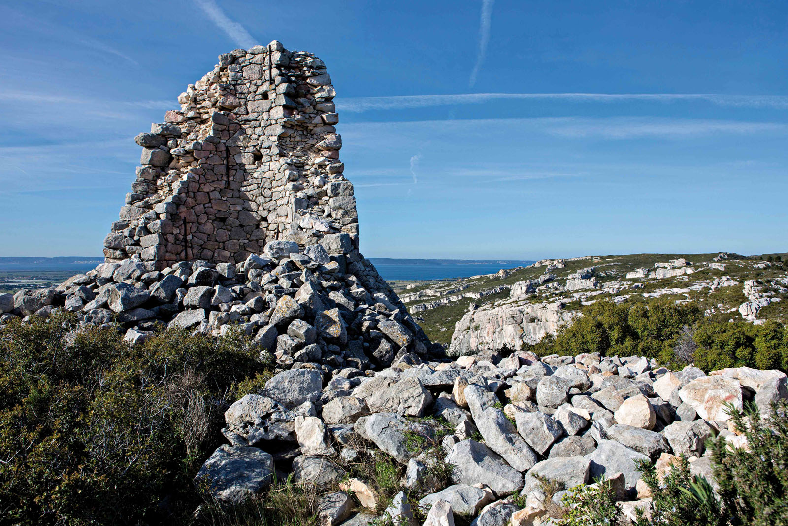 Les ruines du Château Calissanne