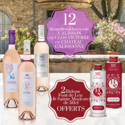 Offre spéciale rosés Château Calissanne Offre spéciale rosés Château Calissanne