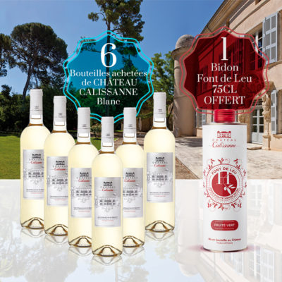 Offre spéciale Château Calissanne blanc Offre spéciale Château Calissanne blanc