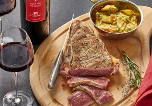 Côte de boeuf et truffade Côte de boeuf et truffade