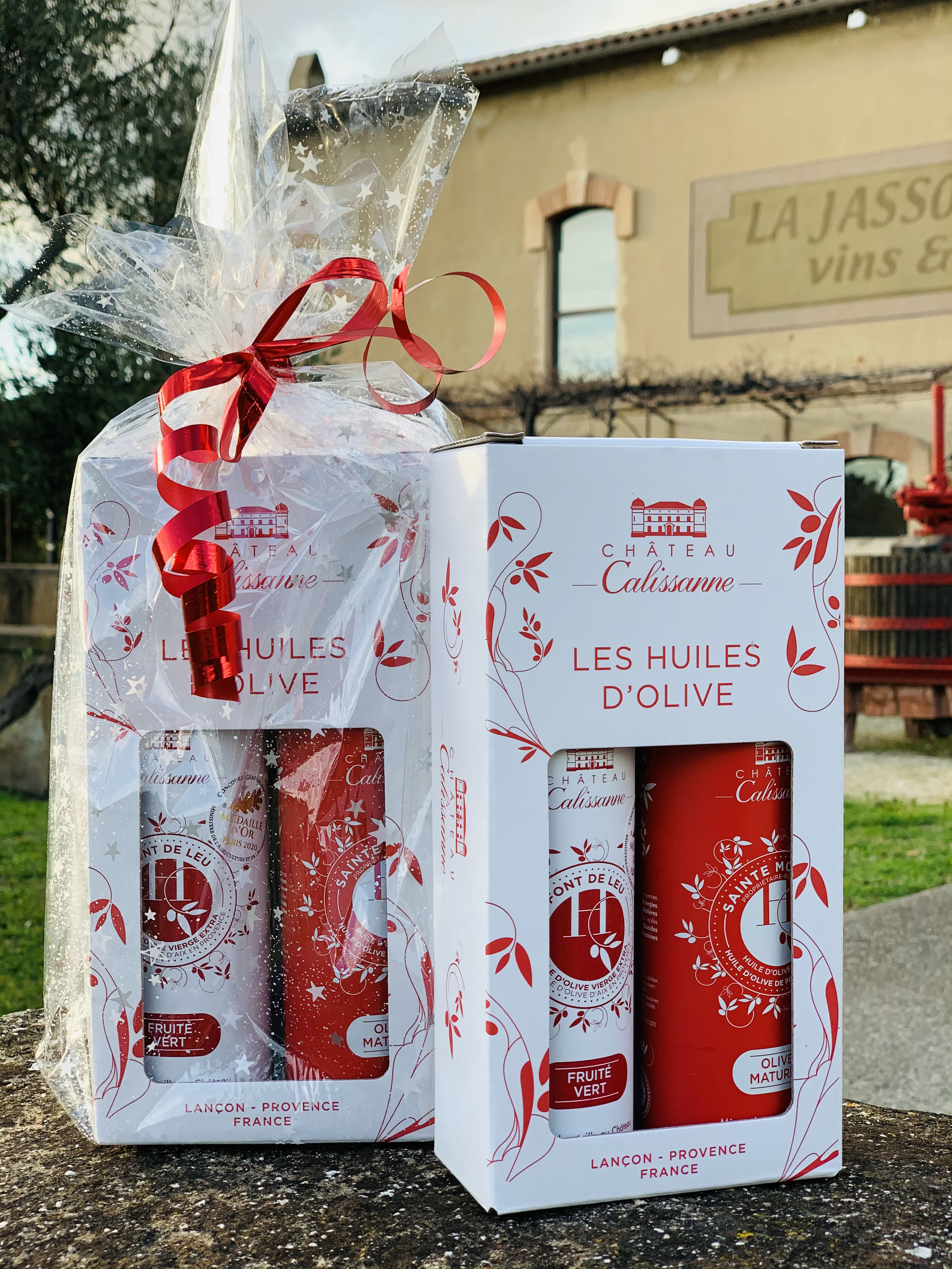 NOUVEAUTÉ - Coffret huiles d'olive - Château Calissanne