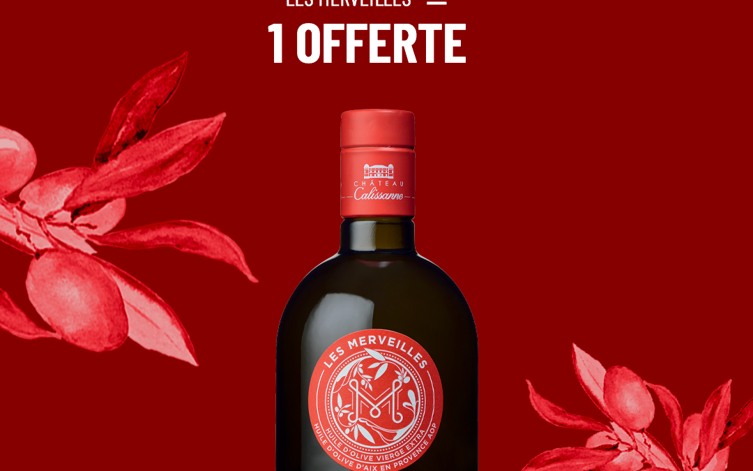 Promotion Huile d’olive Les Merveilles