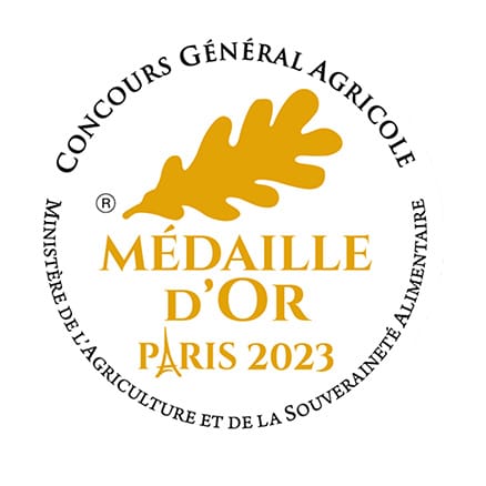 Médaille d’or – Concours général agricole 2023 – Clos Victoire rouge 2021