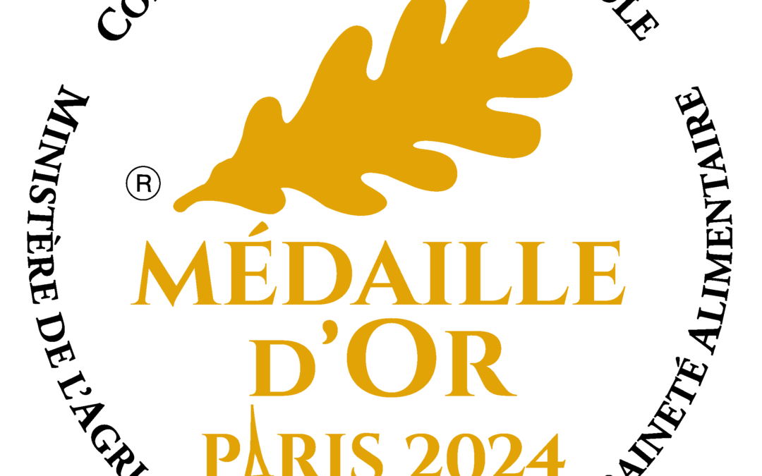 Médaille d’Or – Concours général agricole 2024 – Clef de St Thomas – Blanc – Millésime 2023