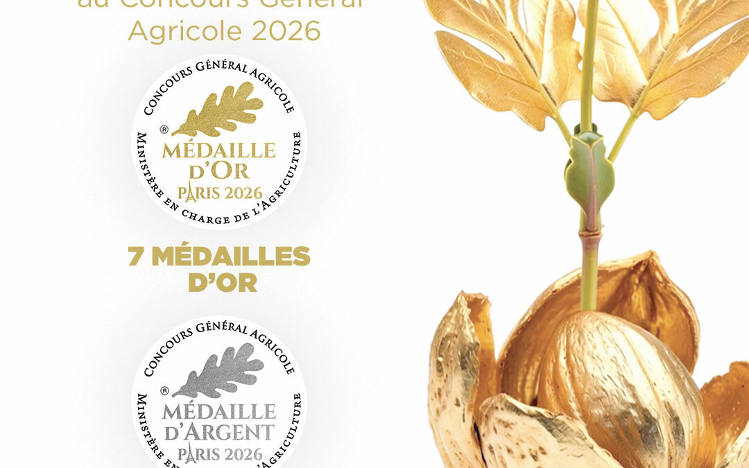 Nos Vins & Huiles d&rsquo;olive Médaillés au Concours Général Agricole 2026