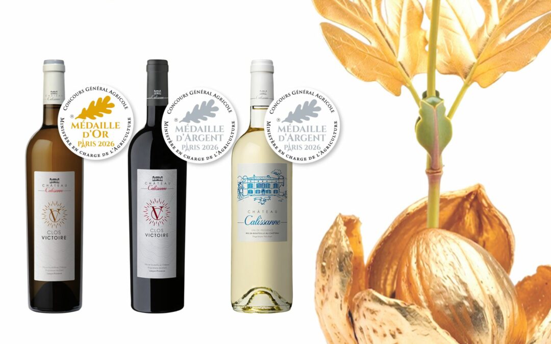 Nos Vins Château Calissanne Médaillés au Concours Général Agricole 2026