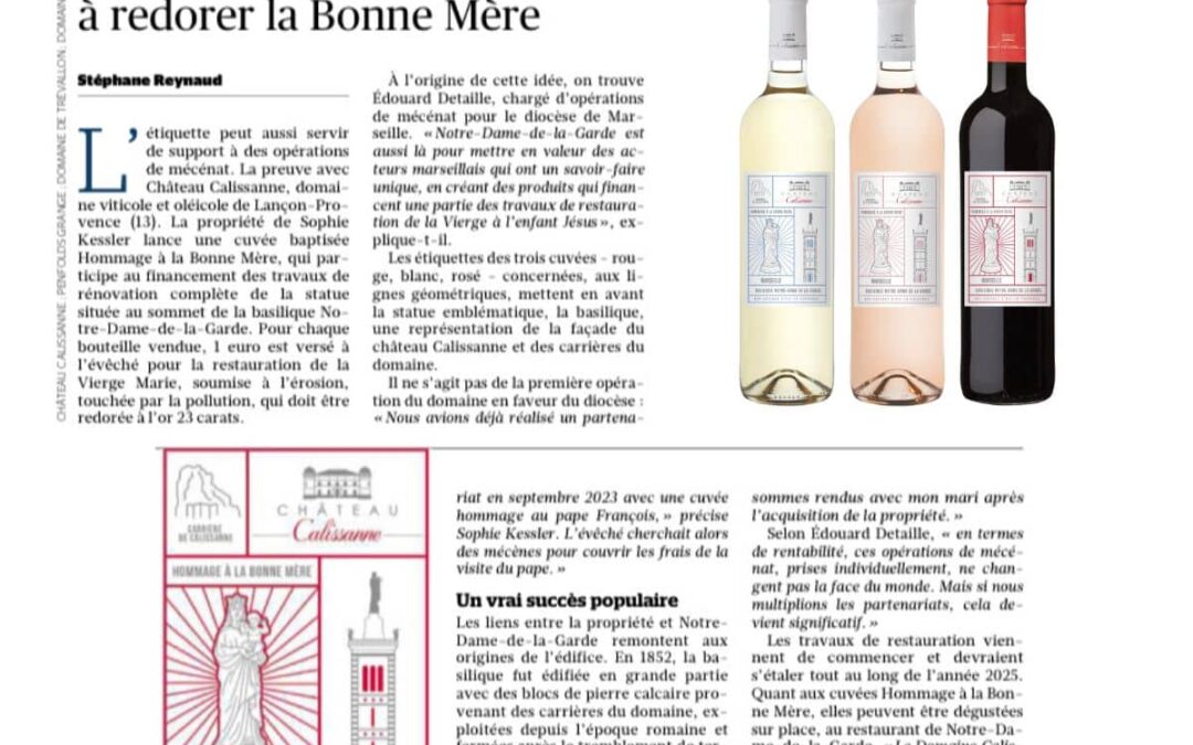 Cuvée Hommage à la Bonne Mère