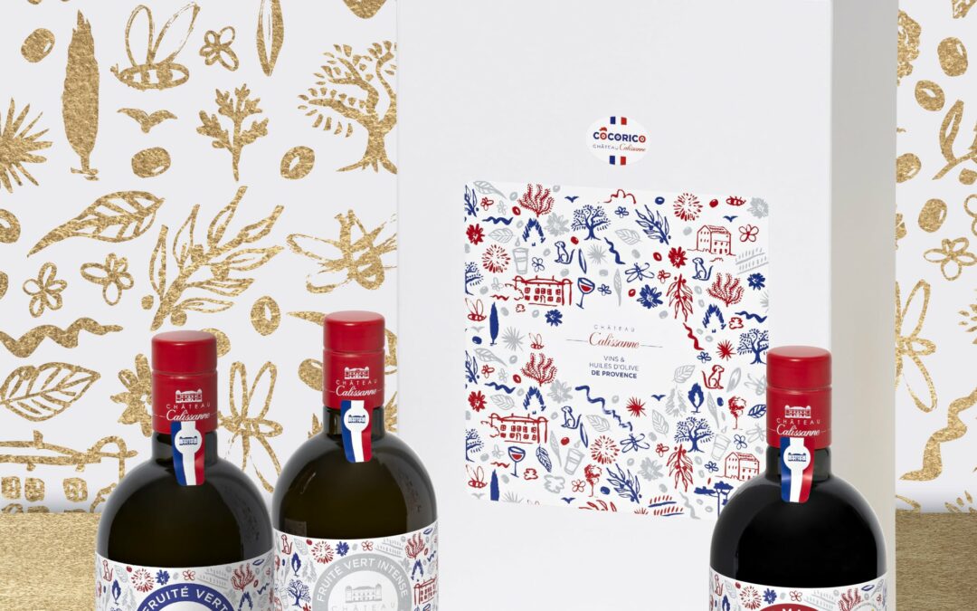 Coffret-cocorico-Trio d’Huiles bouteille