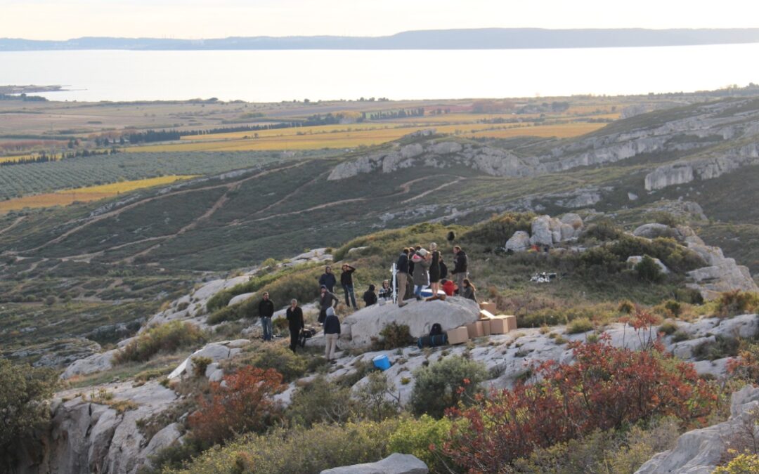 Tournage de la série Kaïn au Château Calissanne